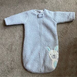 Fleece baby bunting / sleep sack